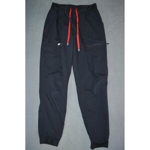 Fabletics On Call Black Jogger Performance Scrub Pants Womens Size Small